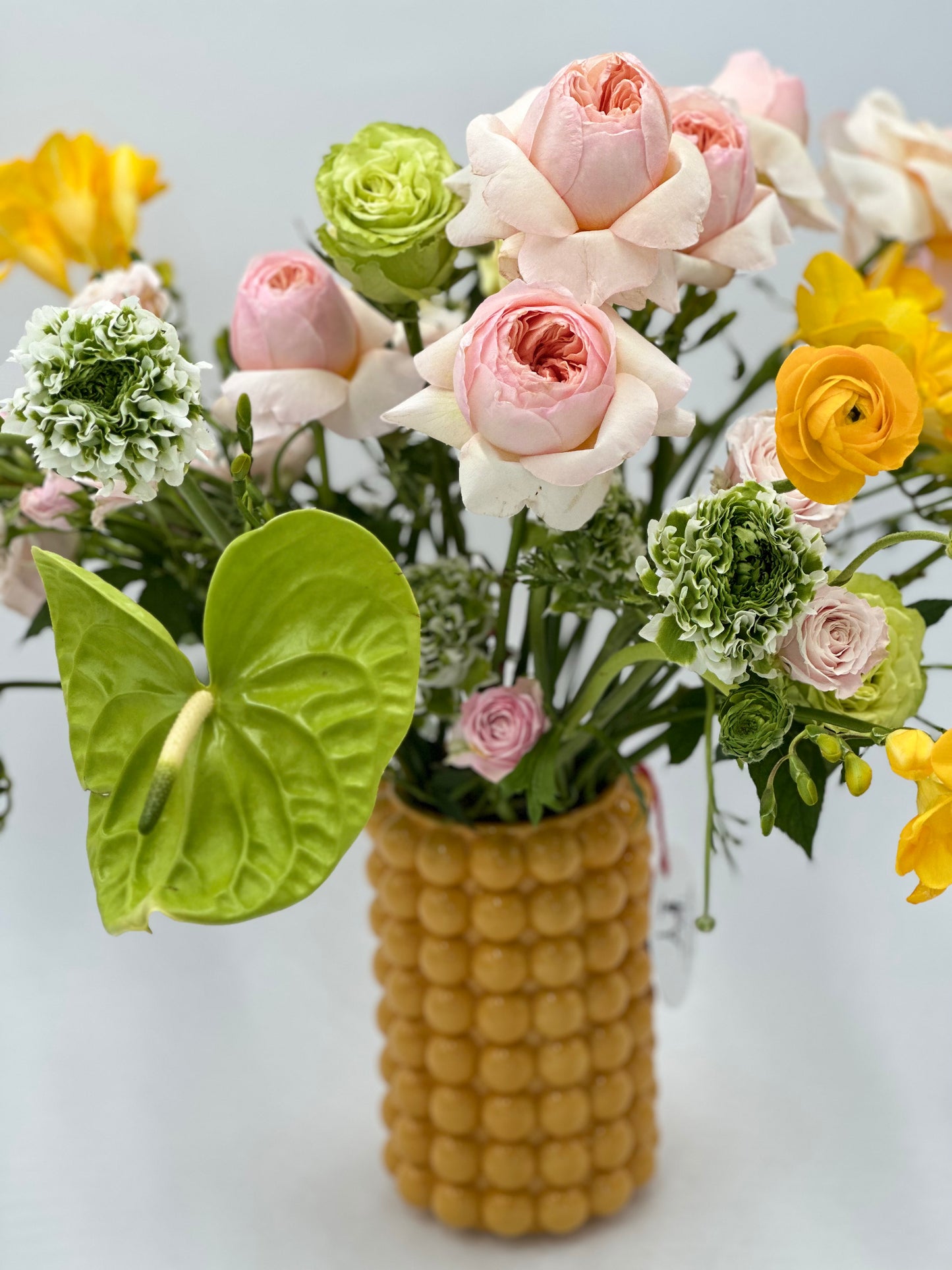 French Style Flowers Matching with a Gift Box