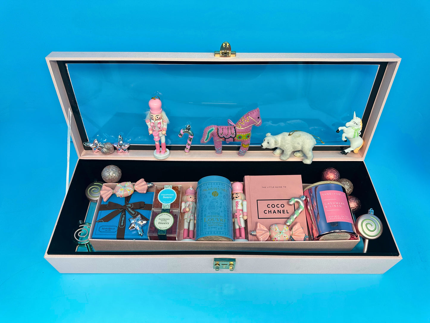 Pink Christmas Gift Box
