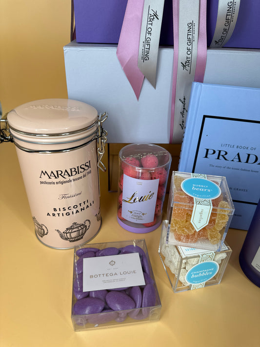 gift with sweet treats