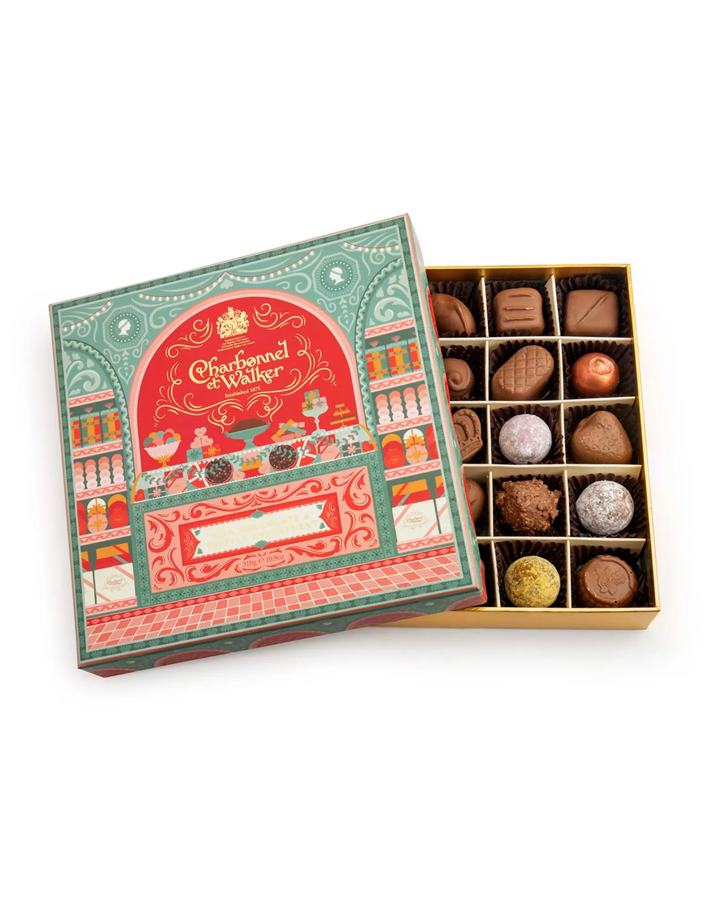 Luxury Round Silk Christmas Gift Box