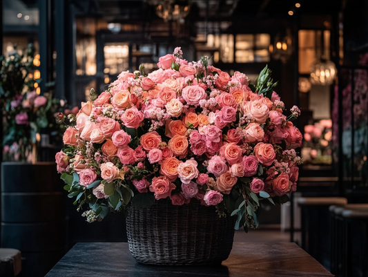 #75 Grand Rose Basket – 300 Roses