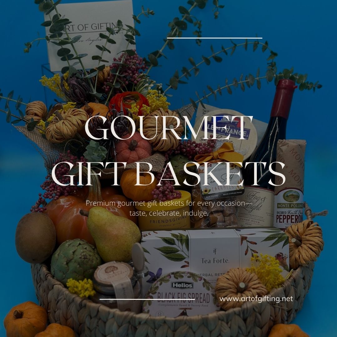 Gourmet Gift Basket gifts with treats for any occasion