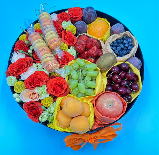 Fruits and Flowers Gift Box