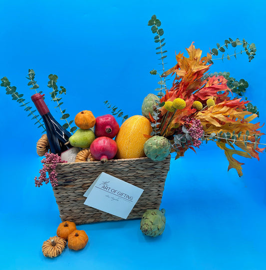 Seasonal Thankfulness Gift Basket