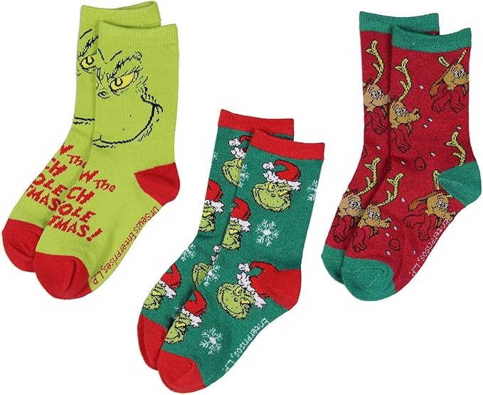 #100 Grinch Merry Christmas Gift Box