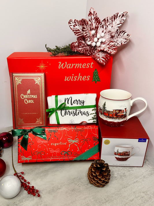 #108 Warmest Wishes Christmas Gift Box